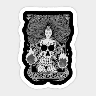 Karma to burn Sticker